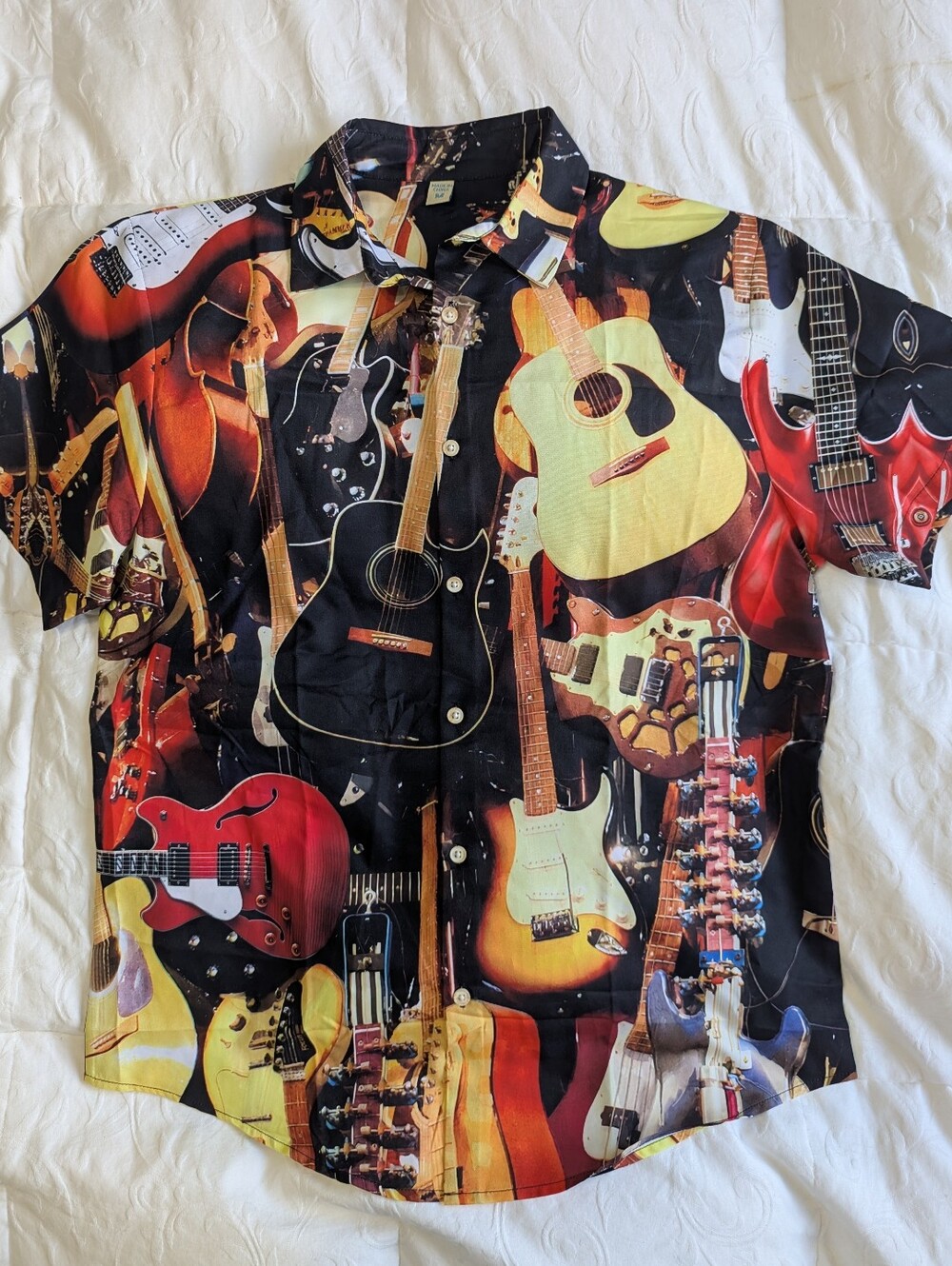 Guitar Shirt Men's M
